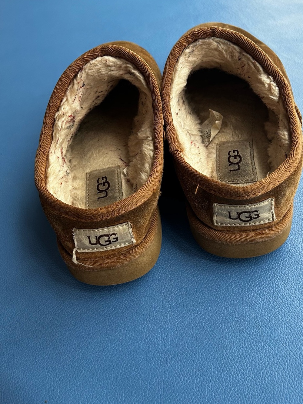 UGG Brown Cozy Slip-Ons